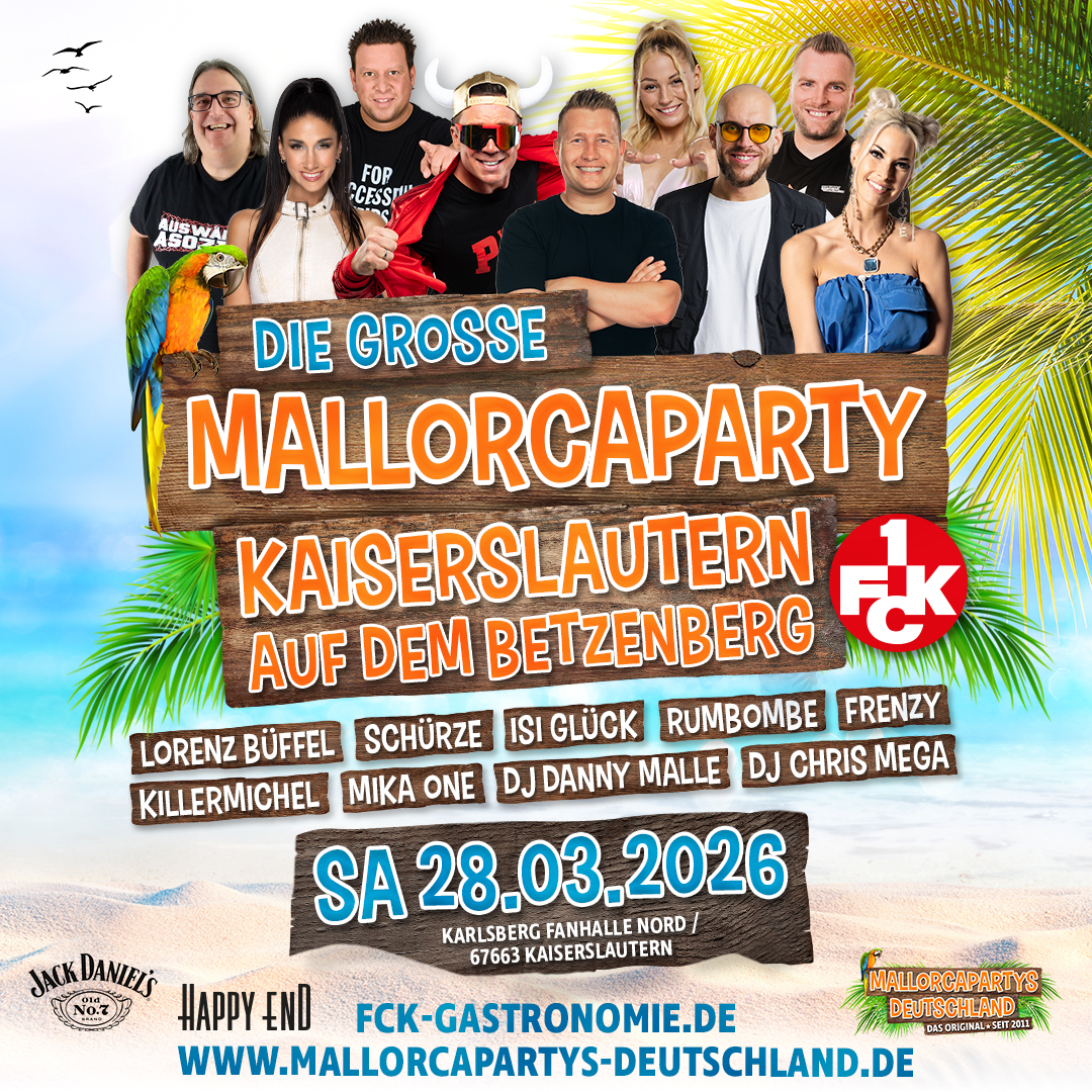 Mallorcaparty Kaiserslautern 2026